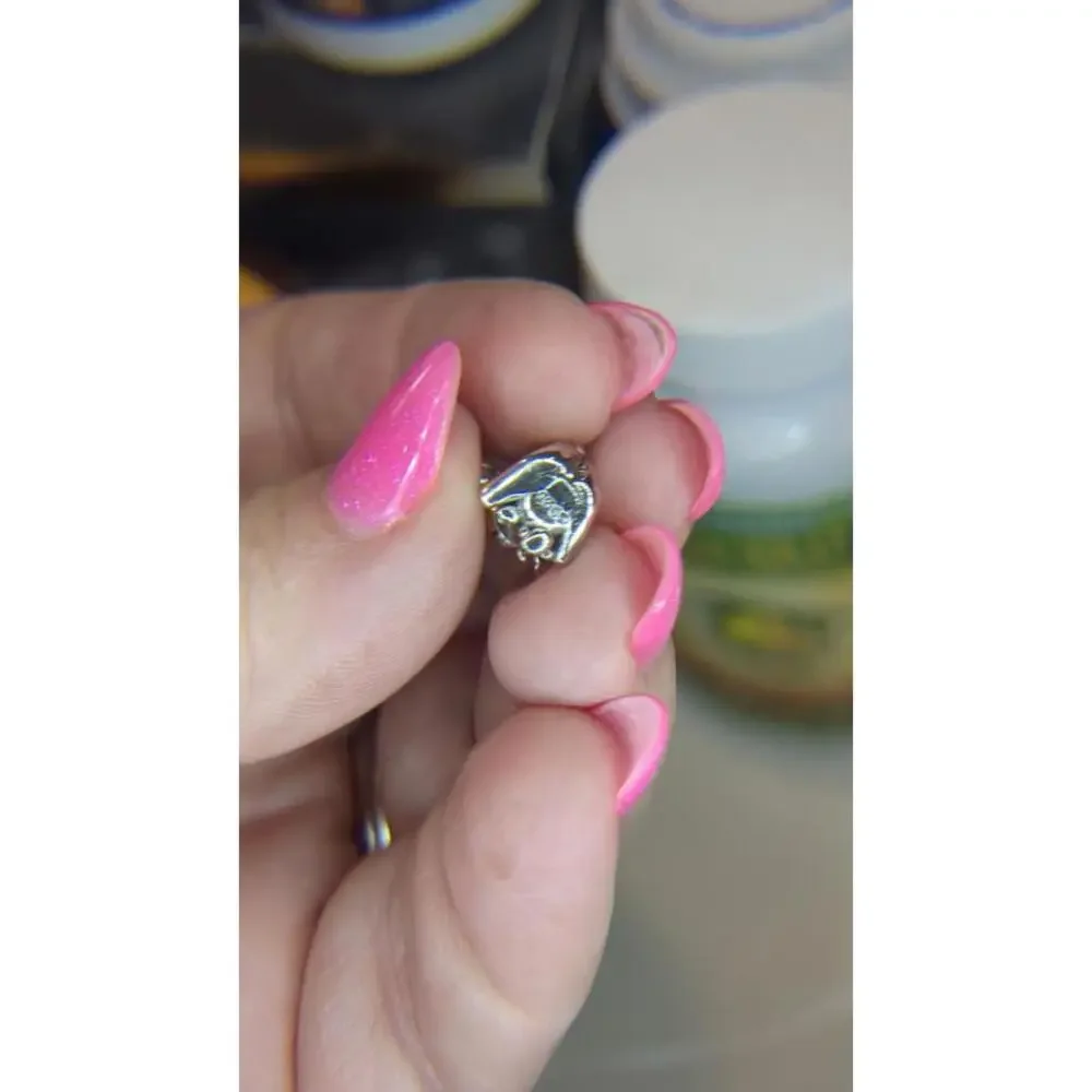 Winnie the Pooh, Eeyore, & Pooh heart charm set of 3 charms - Picture 3 of 6